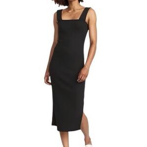 Old Navy Fitted Sleeveless Rib-Knit Midi Dress NWT